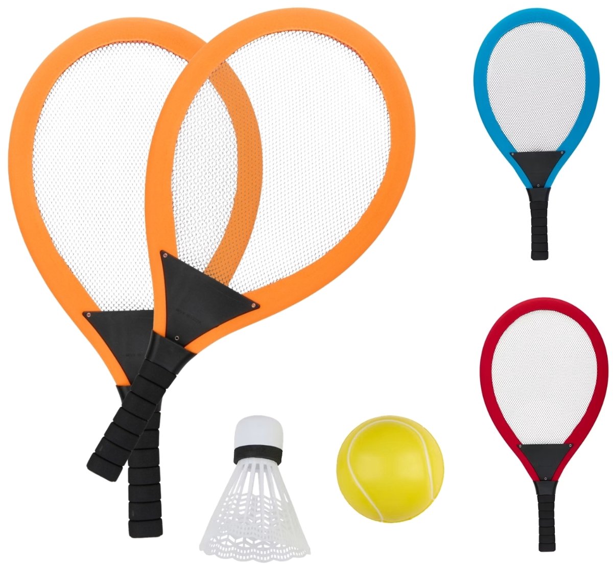 Eddy toys tennisset giant 4pcs 3as pvc