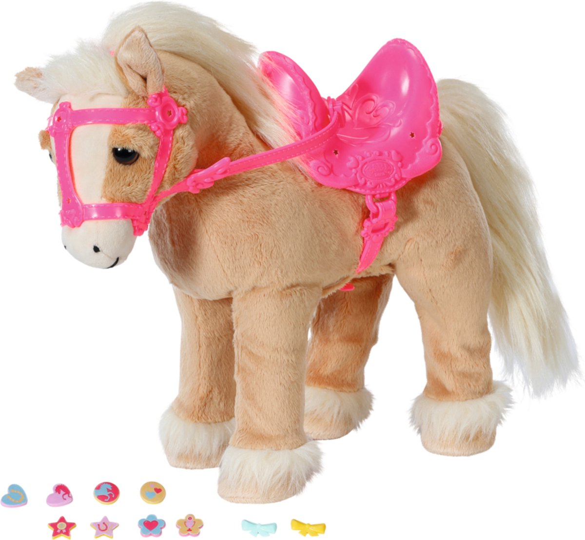 Baby born mijn schattige paard - poppenknuffel