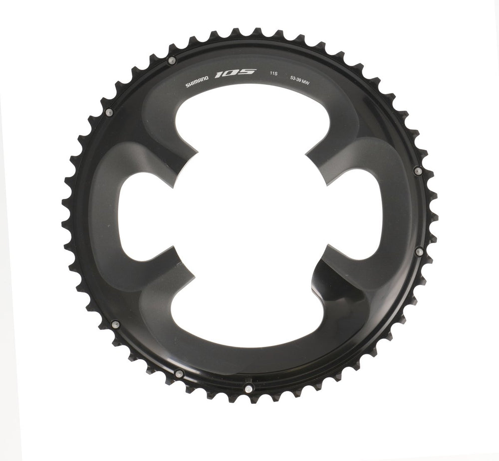 Kettingblad 53T Shimano 105 FC-R7000 - zwart