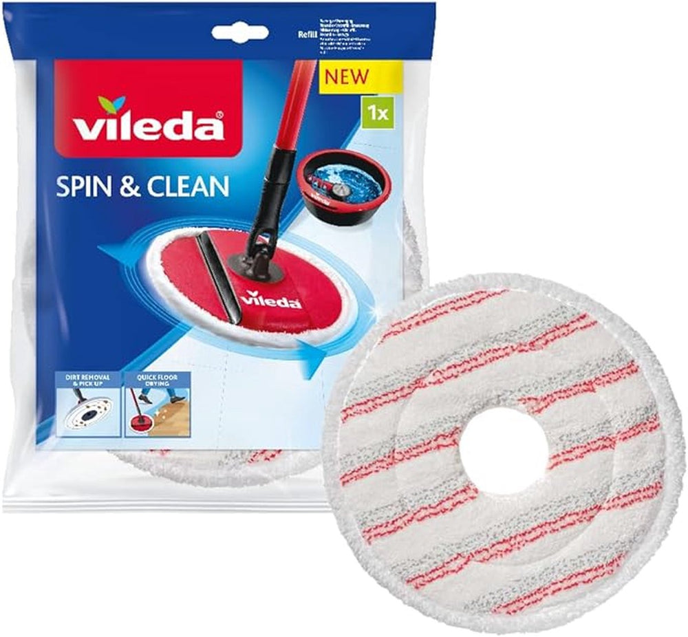 Vileda spin clean vervanging - microvezelpad voor spin clean systeem