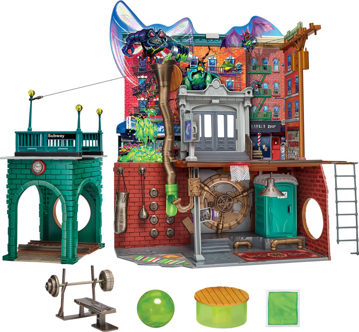 Teenage mutant ninja turtles - new sewer lair playset
