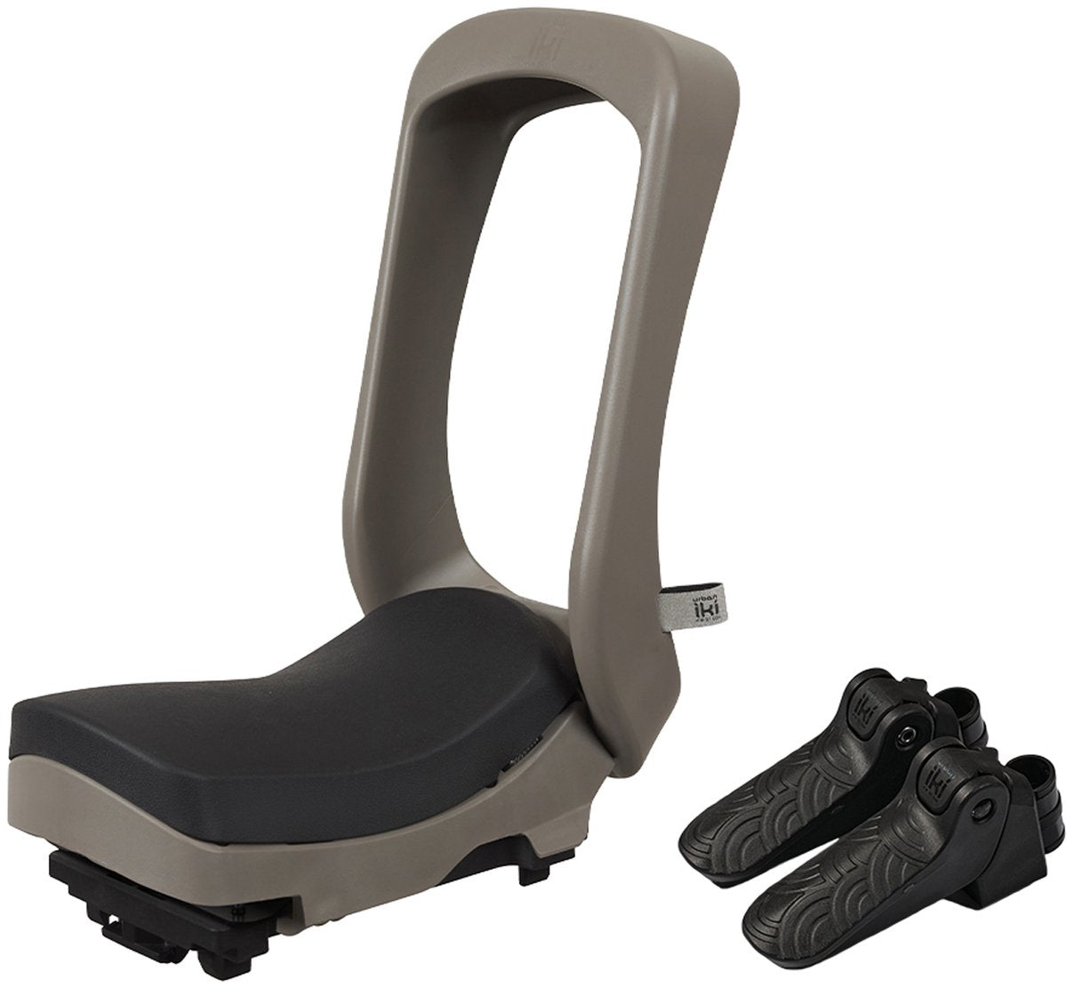 Urban iki junior fietsstoeltje mik hd - suzume grey bincho black