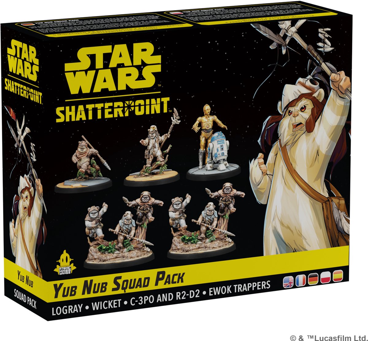 Atomic mass games star wars - shatterpoint yub nub squad pack - engelstalig bordspel