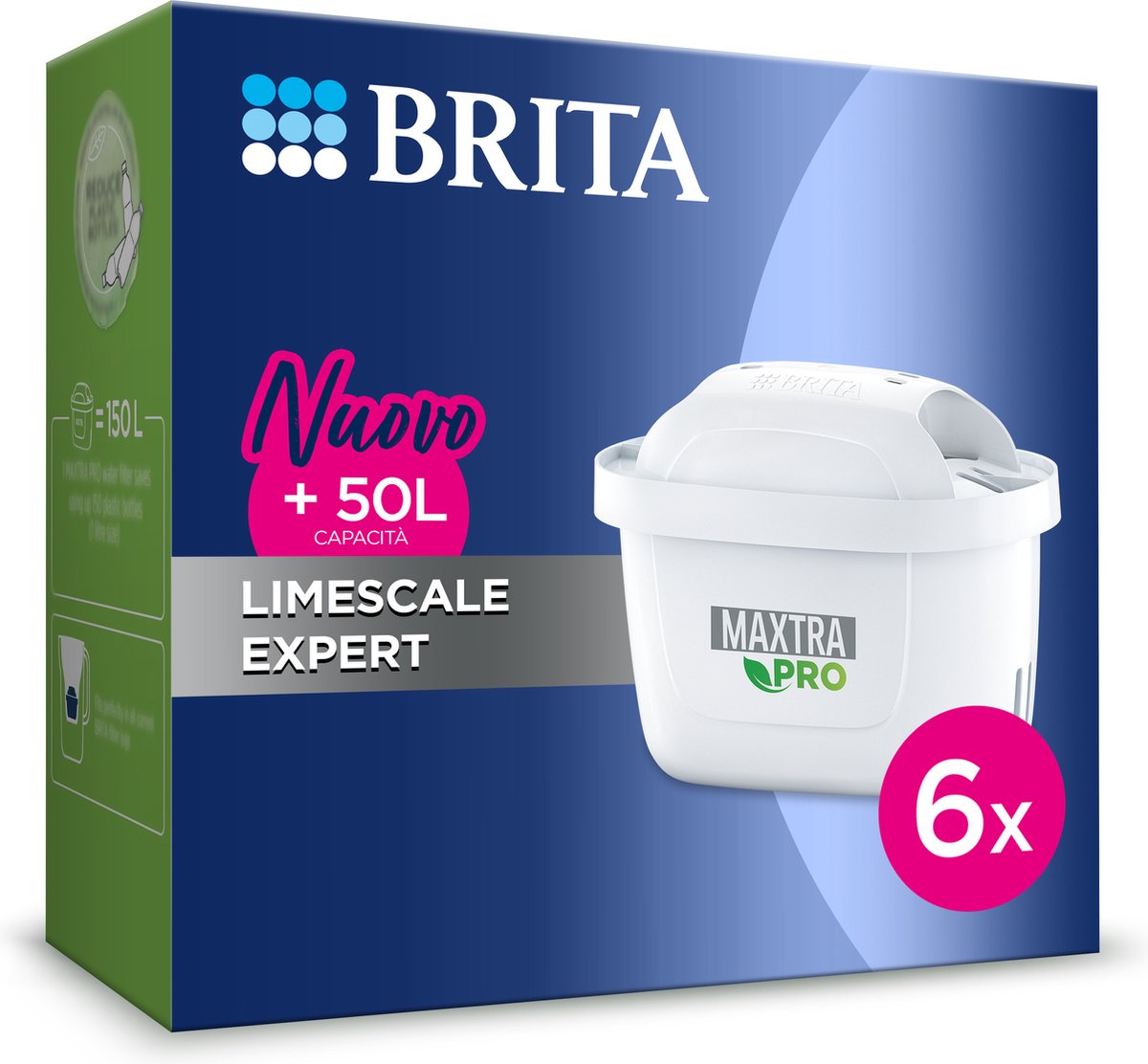 Brita maxtra pro kalk expert waterfilter (6-pack)