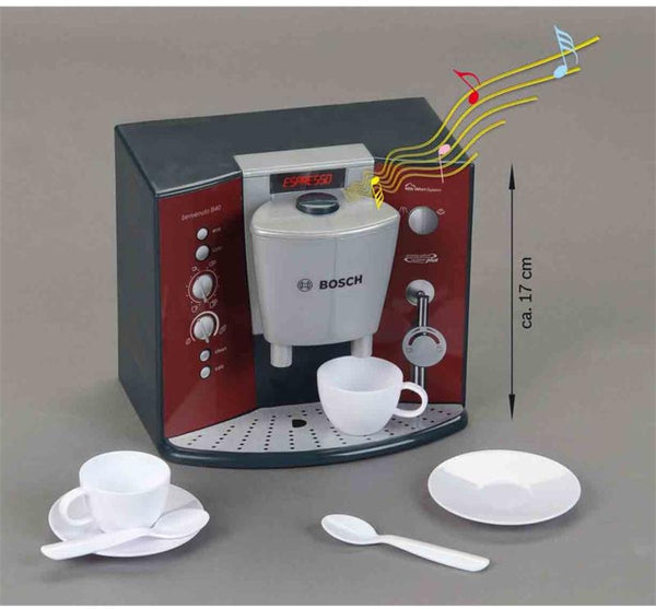 Kids toy Bosch toy coffee maker - coffee machine - incl. 2 cups - incl. sound - red