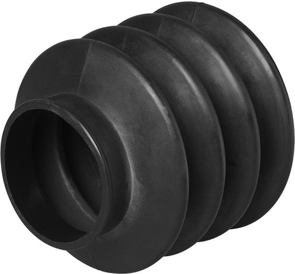 Proplus universele stofhoes oplooprem ø 45 60 x 120 mm – voor bescherming van de schuifstang – rubber beschermhoes – zwart
