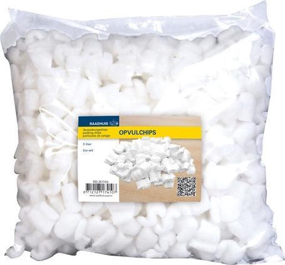 Raadhuis opvulchips - bio-wit - 5 liter