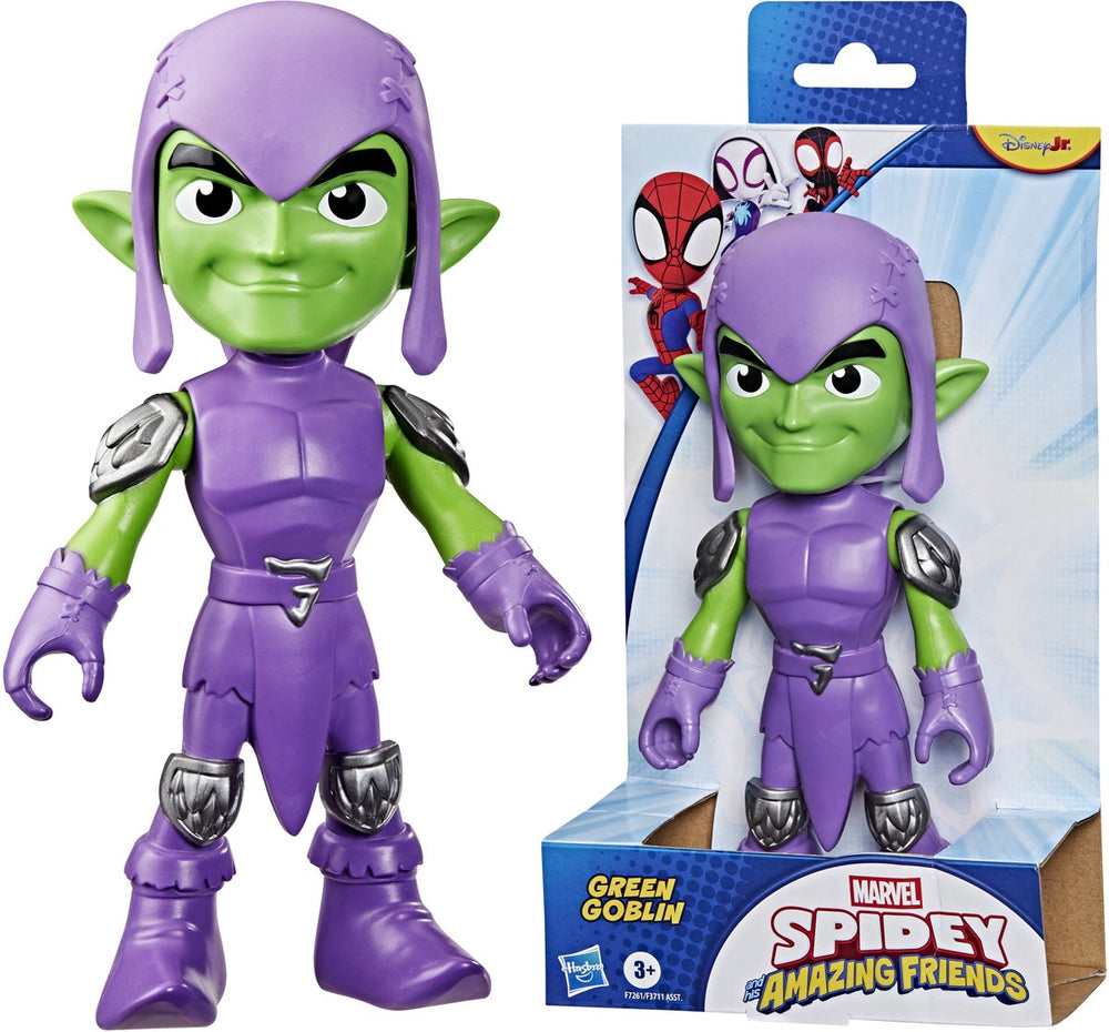 Marvel spidey and his amazing friends green goblin - actiefiguur 23cm