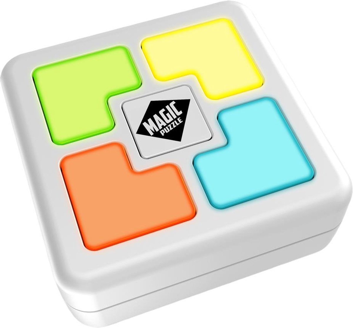 Magische puzzelmemo licht spel