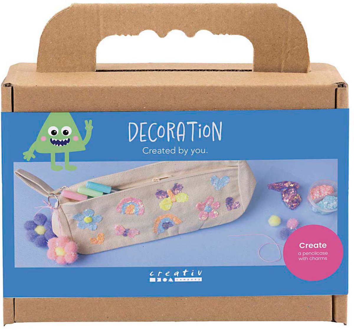 Creativ company mini hobbyset decoratie pastelkleuren