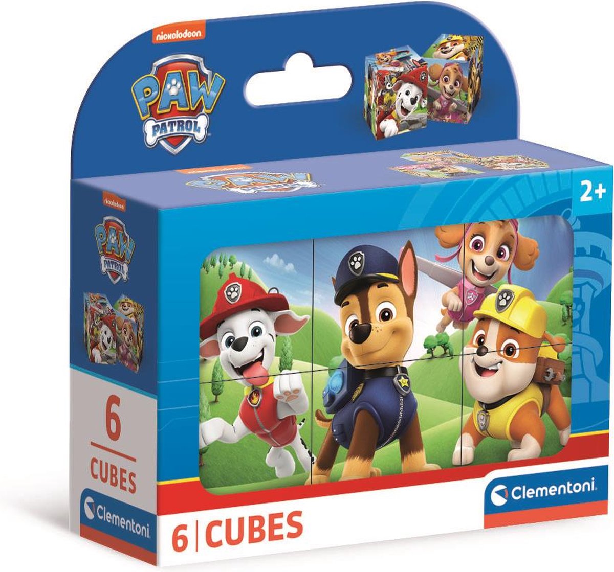 Clementoni blokpuzzel pootpatrouille, 6st.