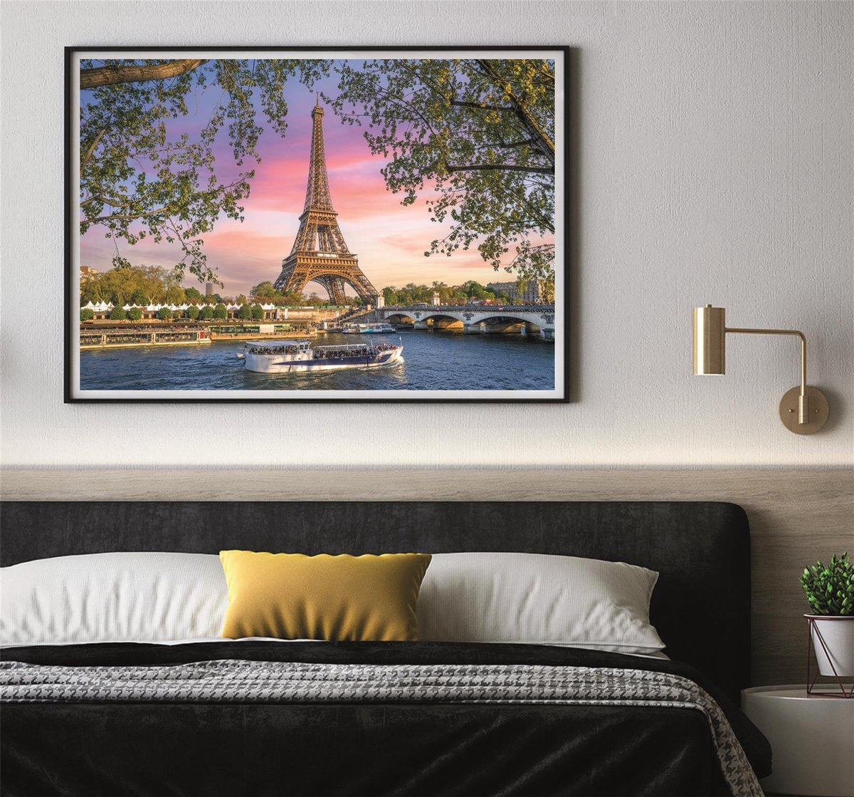 Clementoni legpuzzel iron lady in pink - puzzel 3000 stukjes eiffeltoren parijs - high quality collection - puzzels en legpuzzels voor volwassenen