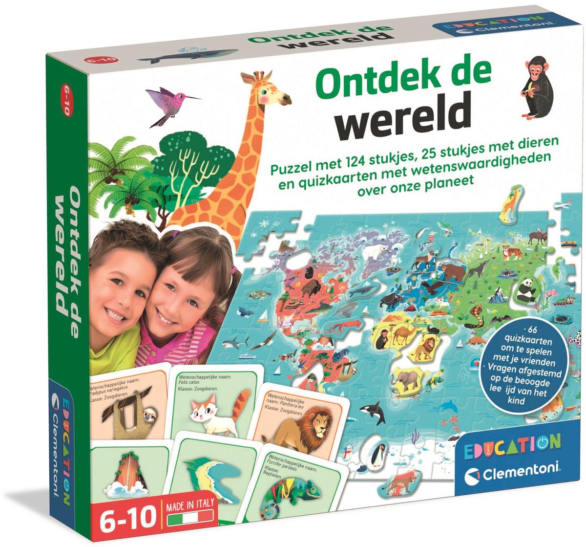 Clementoni Educatie Ontdek de Wereld