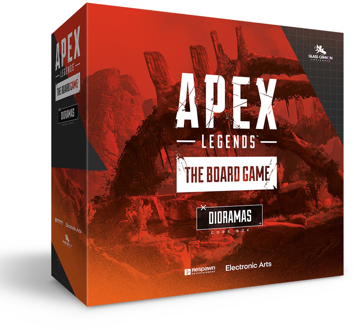 Glass cannon unplugged apex legends: core box legends diorama expansion uitbreiding - engelstalig bordspel