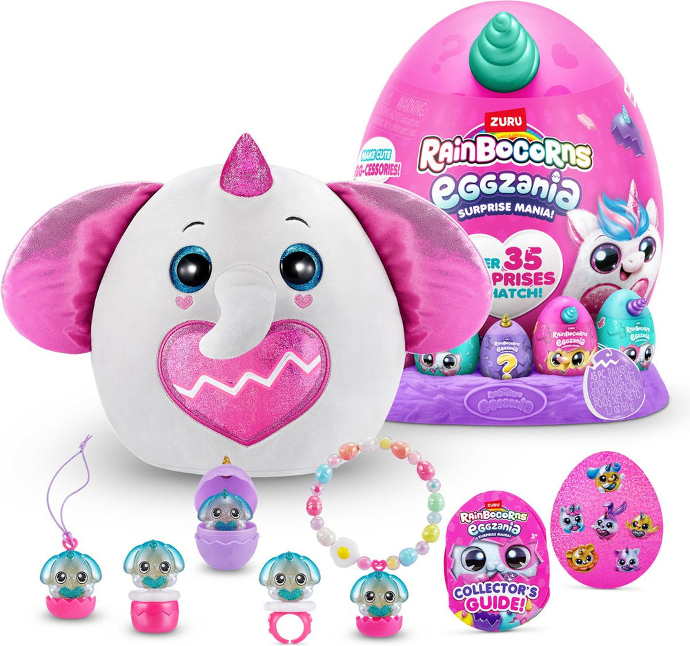 Rainbocorns eggzania surprise mania - olifant van zuru