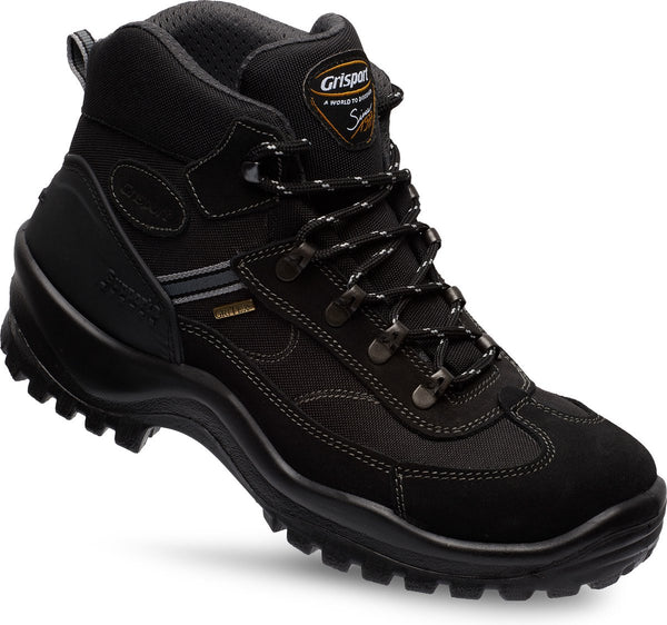 Grisport torino mid unisex wandelschoenen - black 45
