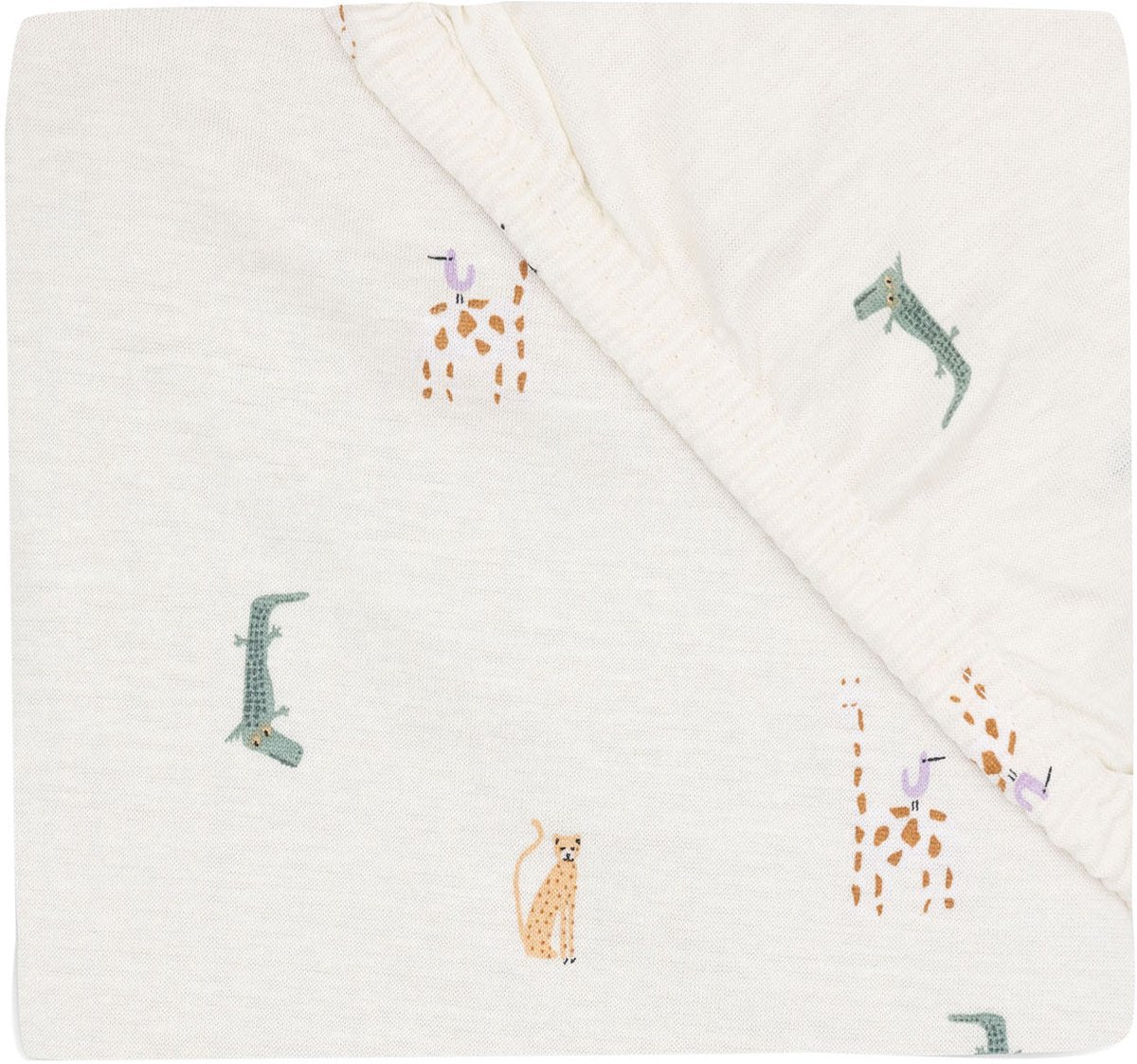 Jollein jungle jambo hoeslaken - 60 x 120 cm - jersey