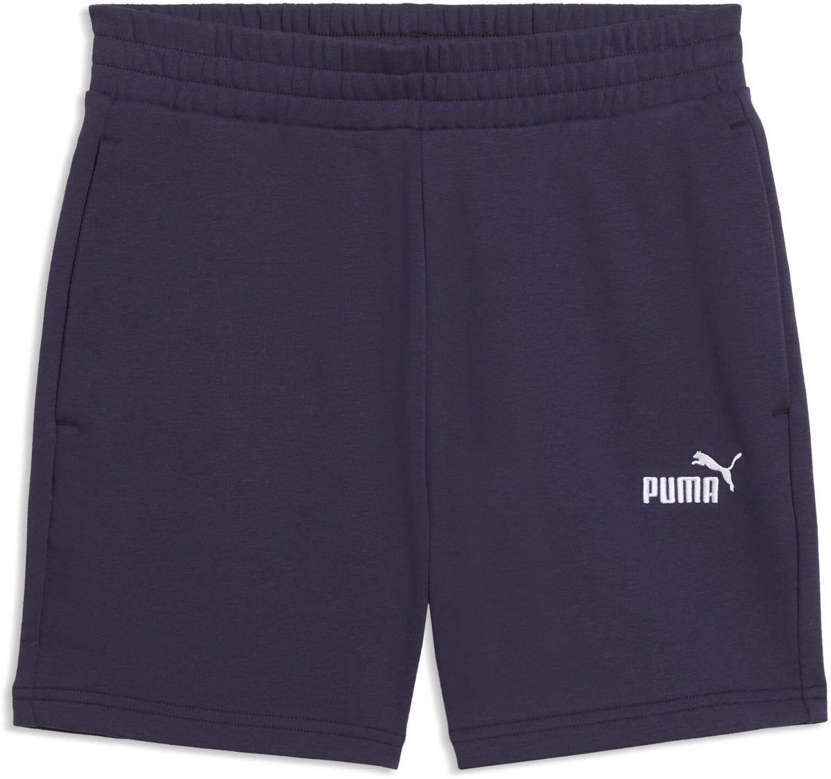 Puma ess small no. 1 logo 5'' high-waist shorts tr (s) dames broek - deep plum