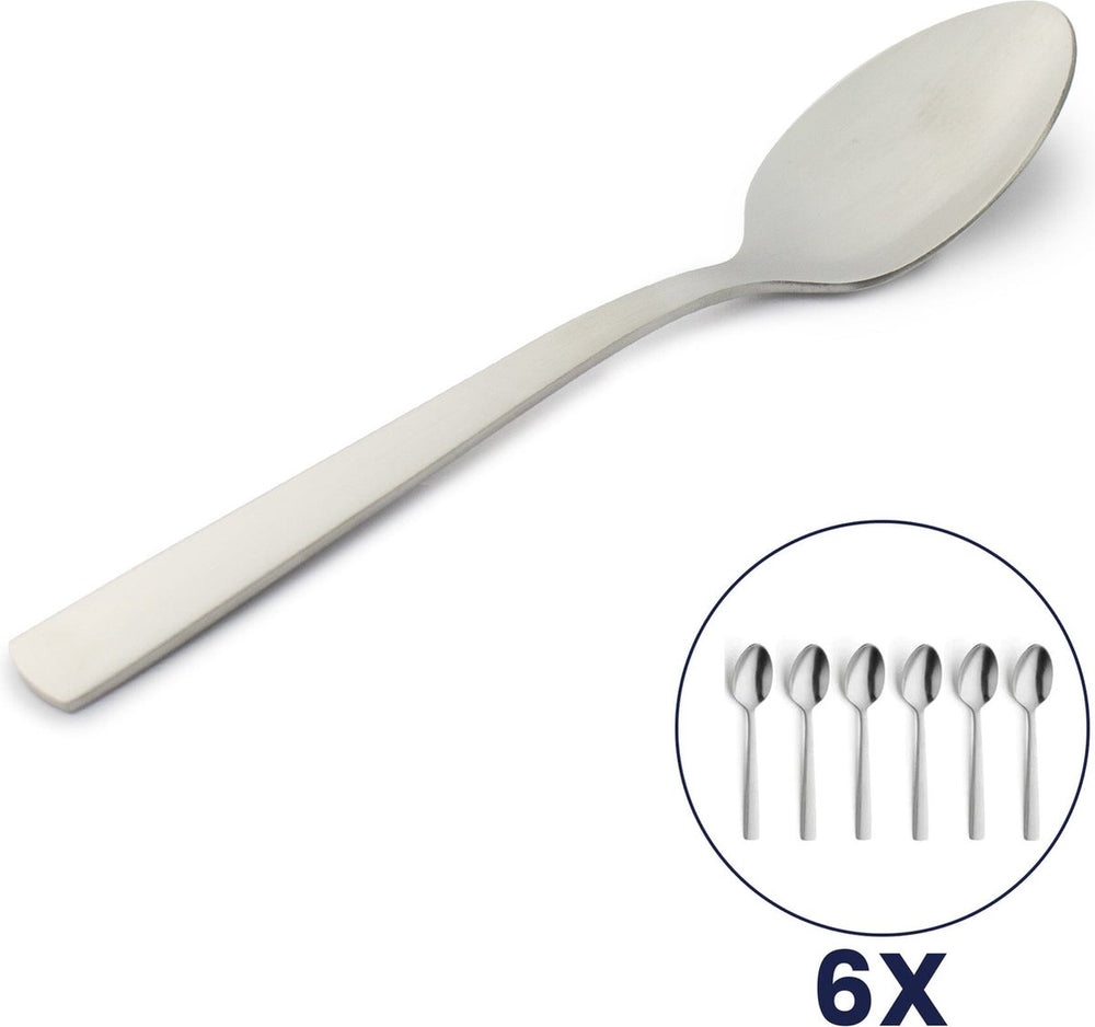 Amefa ventura- 6 koffielepels in cadeauverpakking