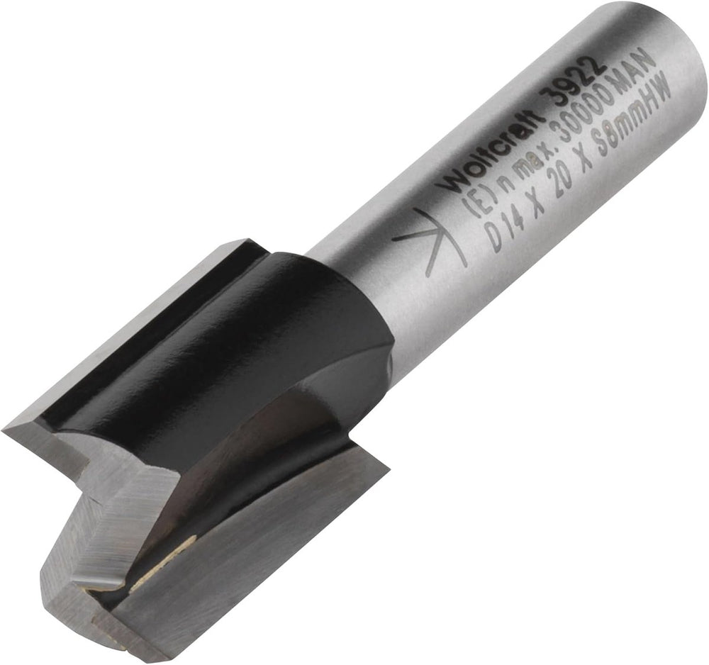 Wolfcraft - groeffrees 14mm - frees - 3922000