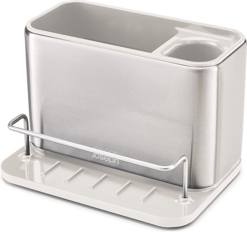 Joseph joseph - surface gootsteen organizer - kunststof - rvs en beige