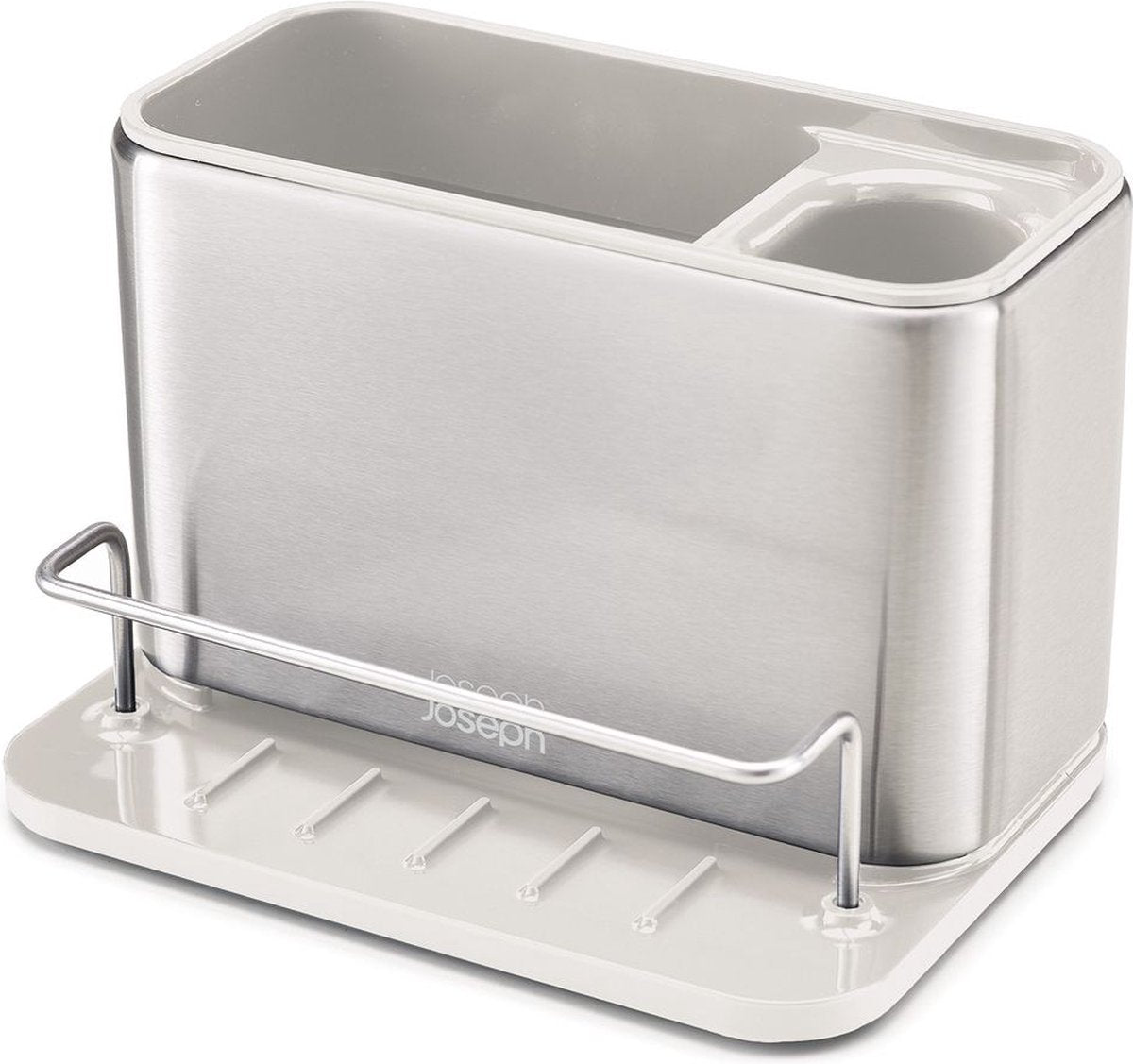Joseph joseph - surface gootsteen organizer - kunststof - rvs en beige