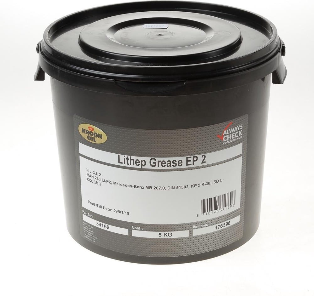 Graisse multi-usage Crown 2 5 kg. 5000 grammes 34169