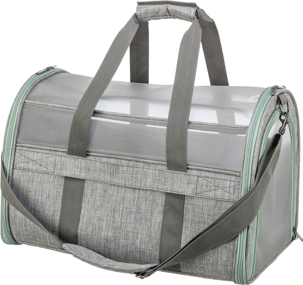 Trixie - hondentas dillon - grijs mintgroen - 54x32x33 cm