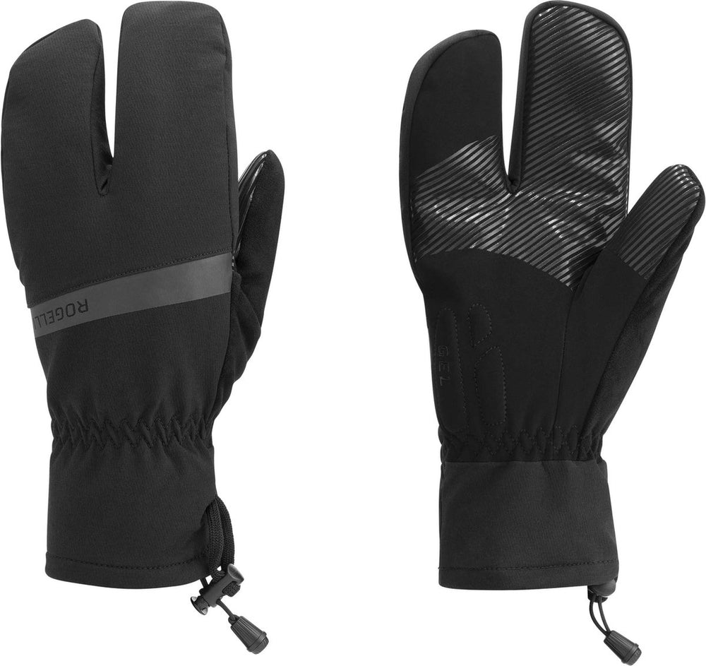 Rogelli nova lobster fietshandschoenen heren - winter - zwart - 3xl