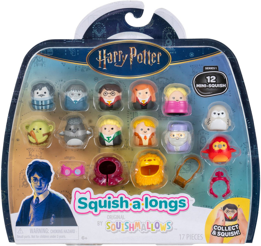 Jazwares squish-a-longs - 12 figure pack harry potter style 1 w1