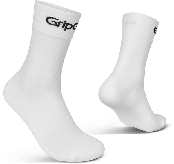 Gripgrab - ride regular cut zomer fietssokken 1 paar wielersport coolmax sokken - unisex - wit 44-47