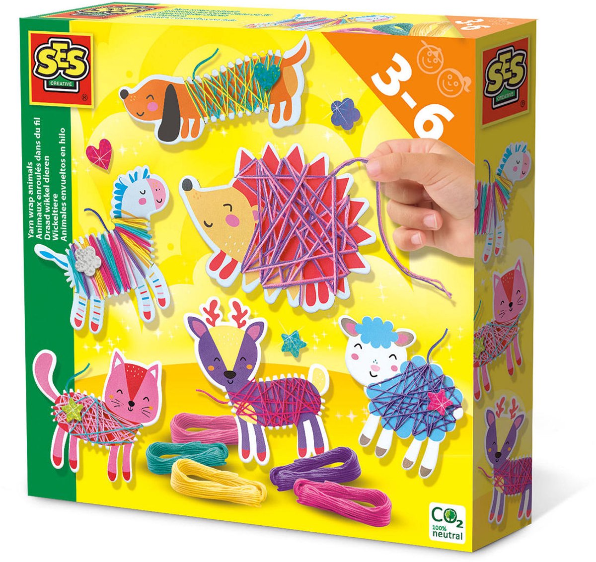 Ses creative ses draad wikkel dieren
