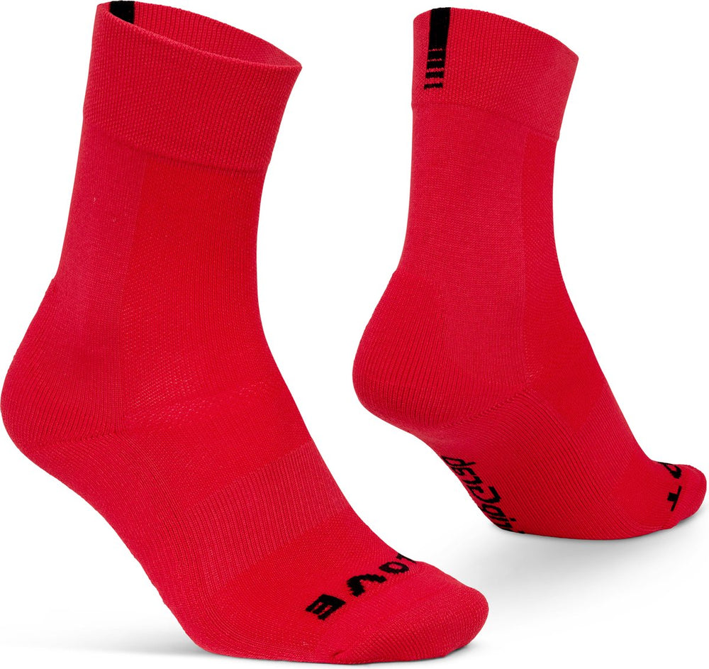 Gripgrab - thermo sl winter fietssokken isolerende wielersport sokken - rood - unisex - maat m
