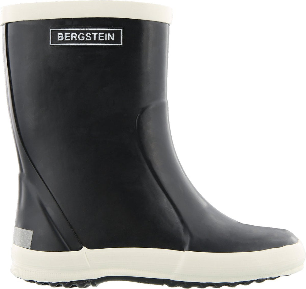 Bergstein rainboot regenlaarzen unisex junior - black - maat 21