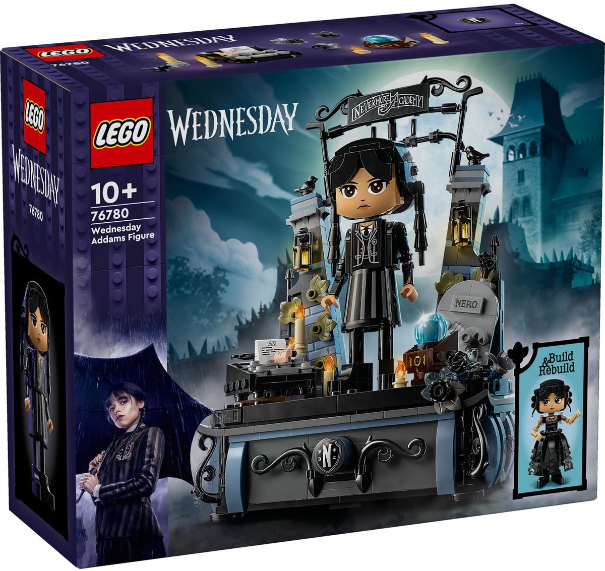 Lego 76780 woensdag Addams figuur