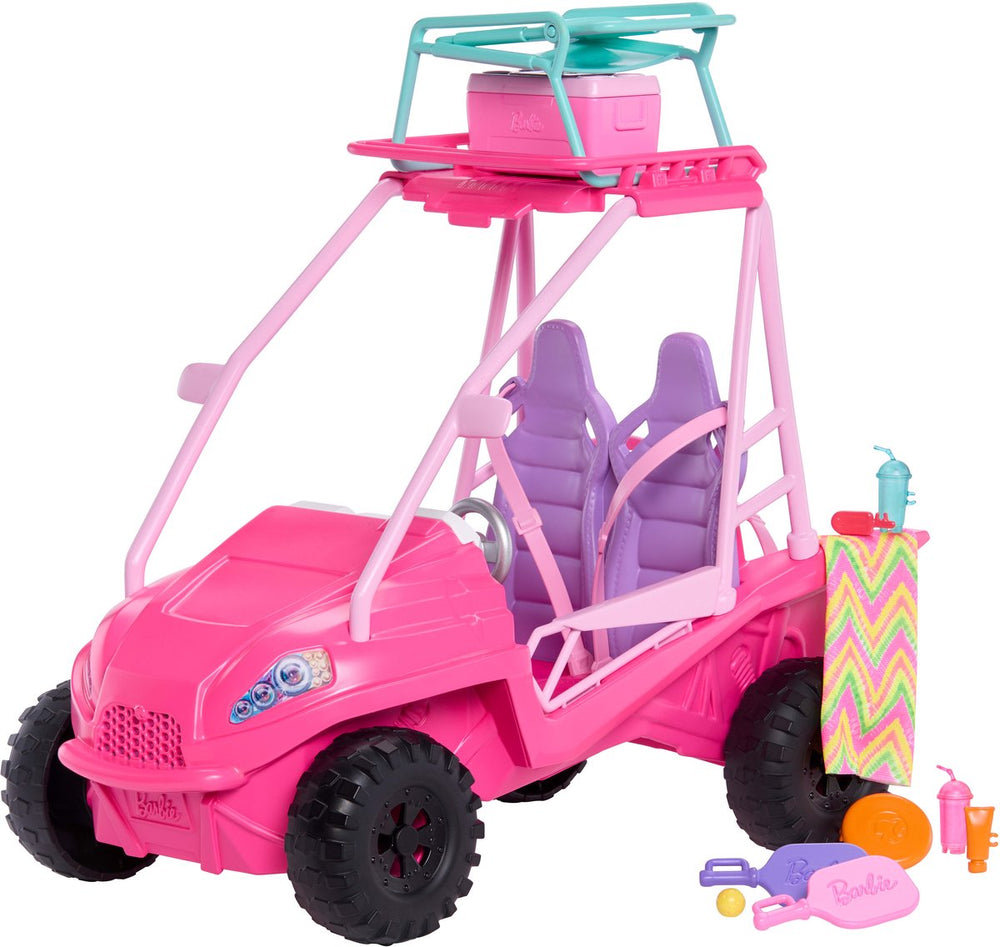 Mattel barbie mysteries beach detectives beach buggy