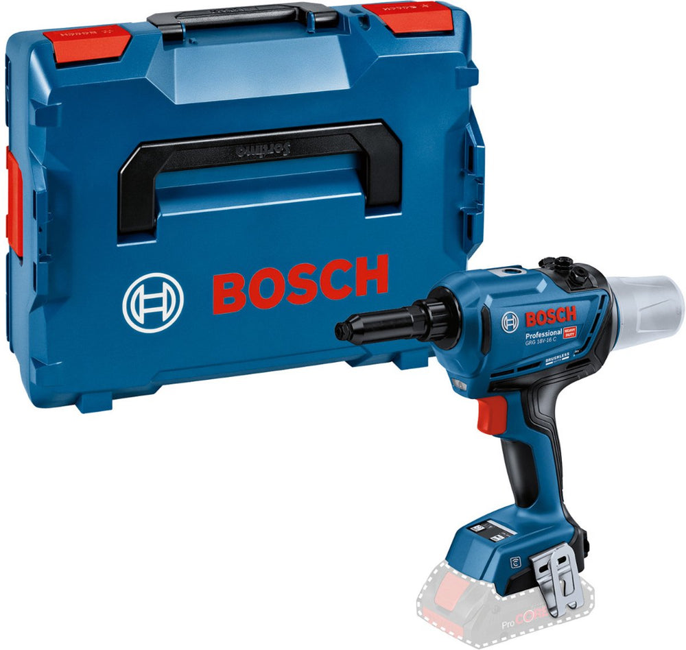 Bosch grg 18v-16 c professional - accu klinknagelpistool - 18v - in l-boxx 136