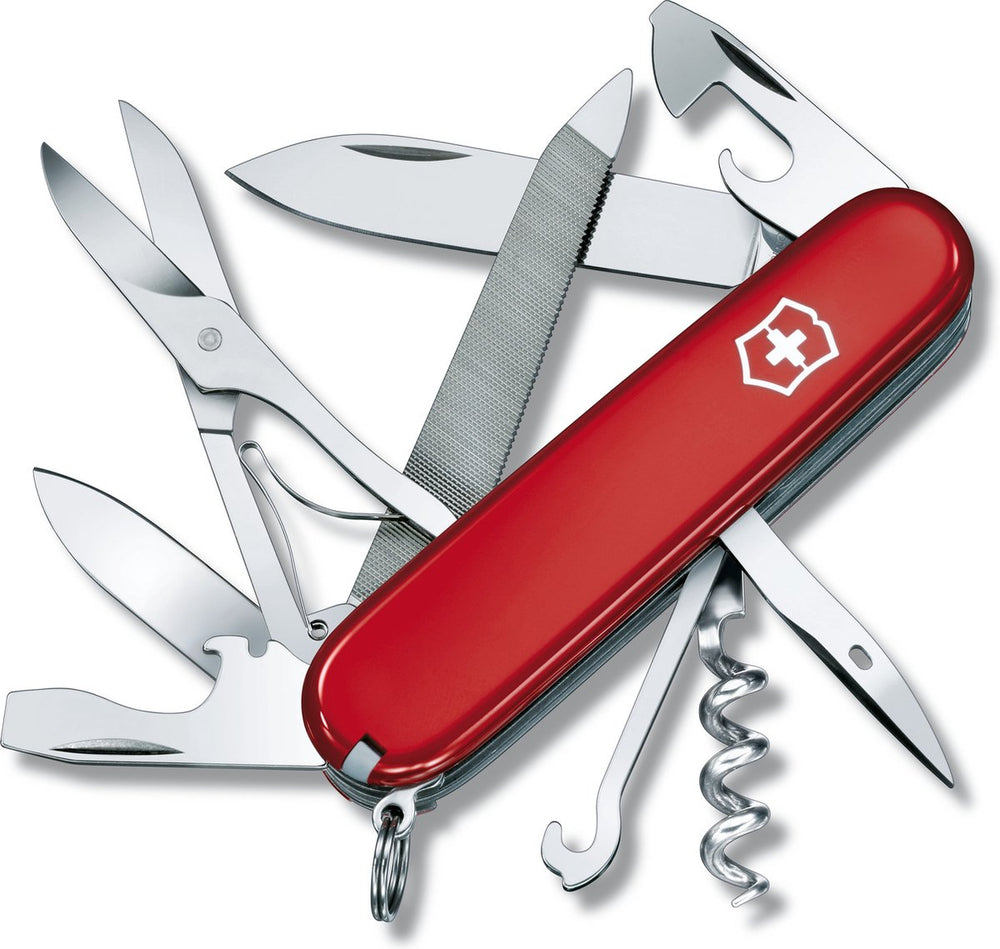 Victorinox swiss army mountaineer multitool 18 functies rood