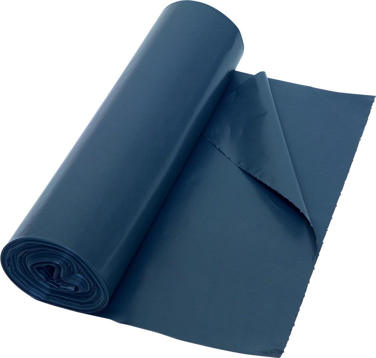 Q-connect vuilniszak 33 micron | ft 90 x 120 cm | 150 liter | grijs | rol van 20 stuks