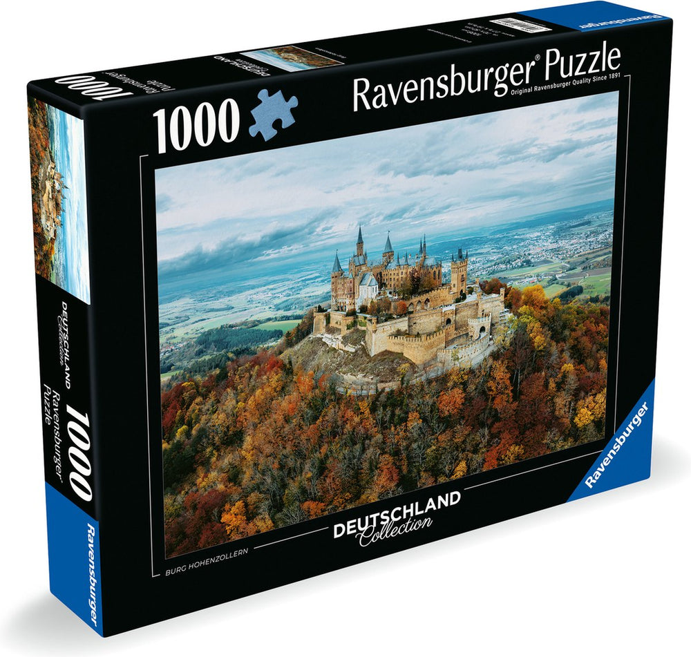 Ravensburger puzzel burg hohenzollern - legpuzzel - 1000 stukjes