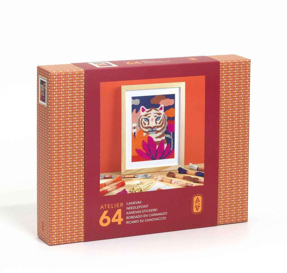 Djeco | atelier 64, borduren op stramien