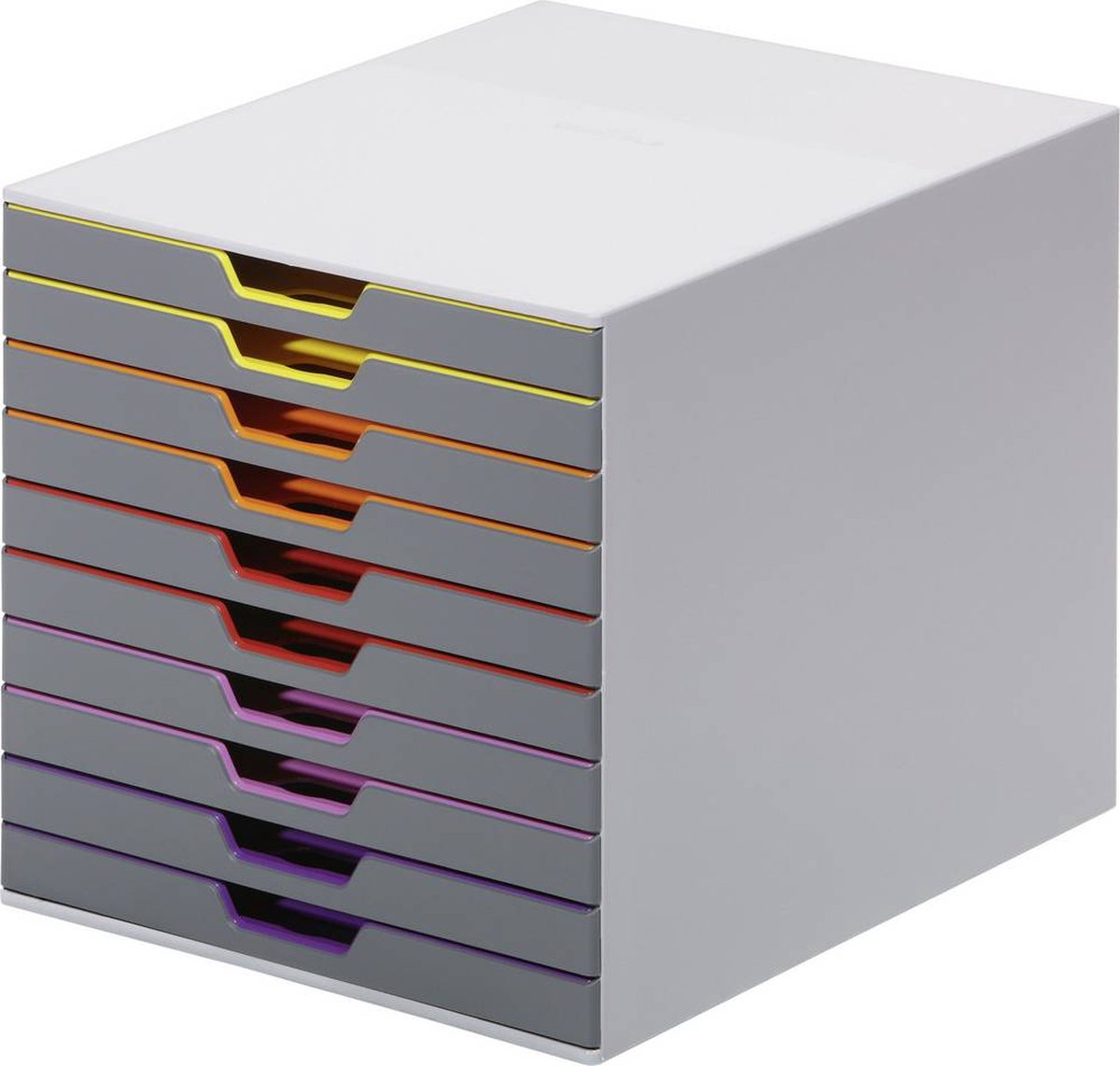 Durable ladekastje 761027 kunststof grijs