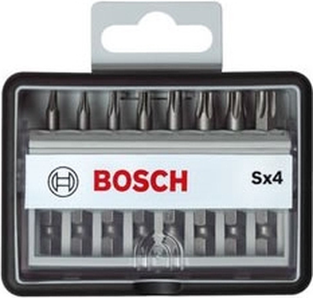 Bosch - 8-delige robust line bitset sx extra hard 49 mm, 8-delig