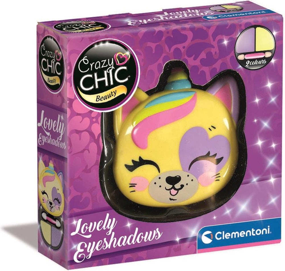 Clementoni gekke chique oogschaduw in make-up doosje tijger