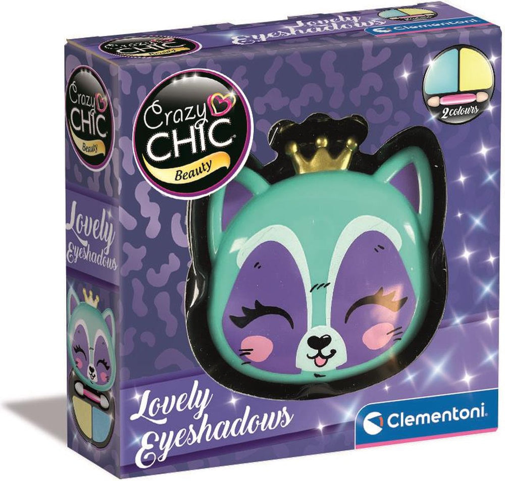 Clementoni gekke chique oogschaduw in make-up doosje vos