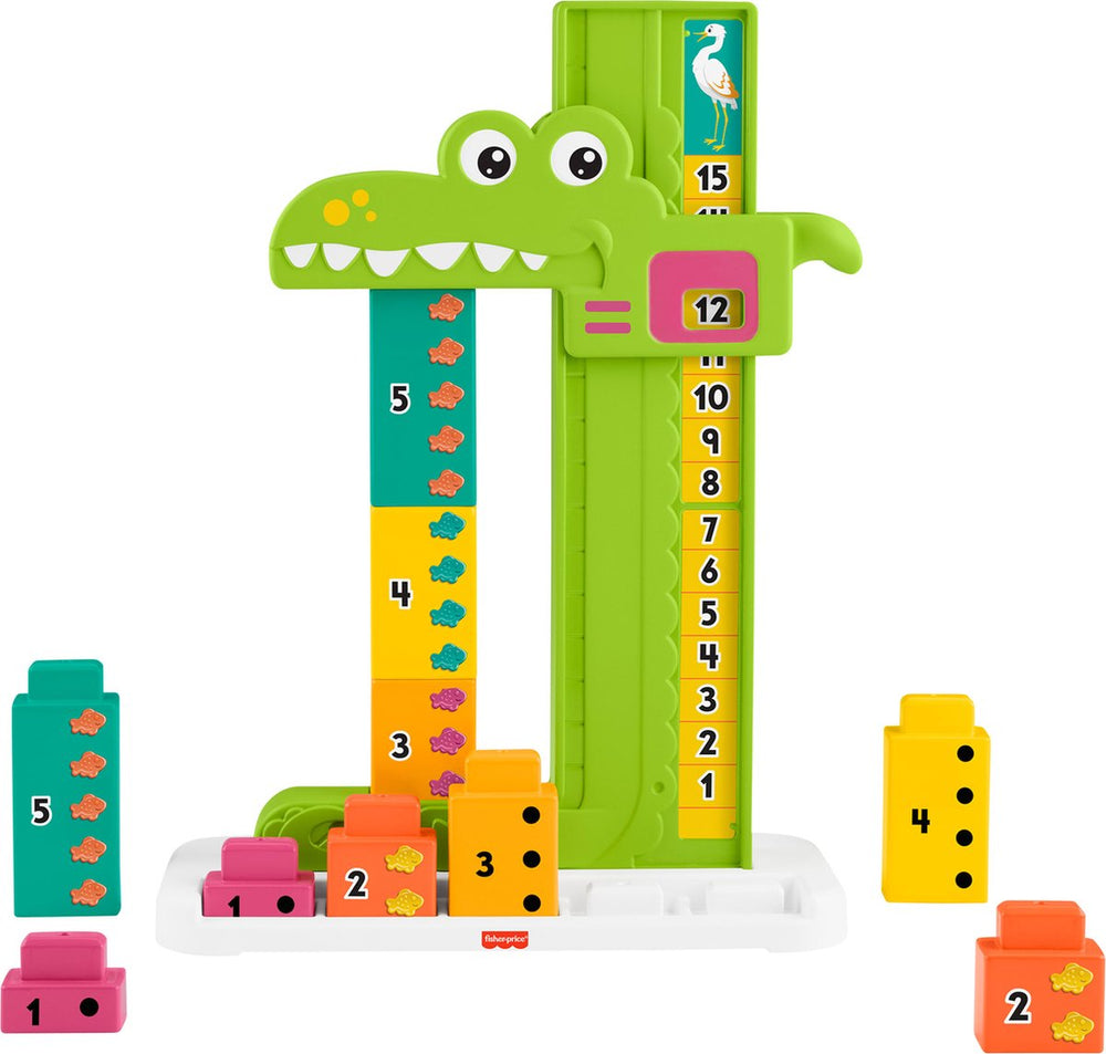 Fisher-price -de alligator additions-leerspeelgoed jct13