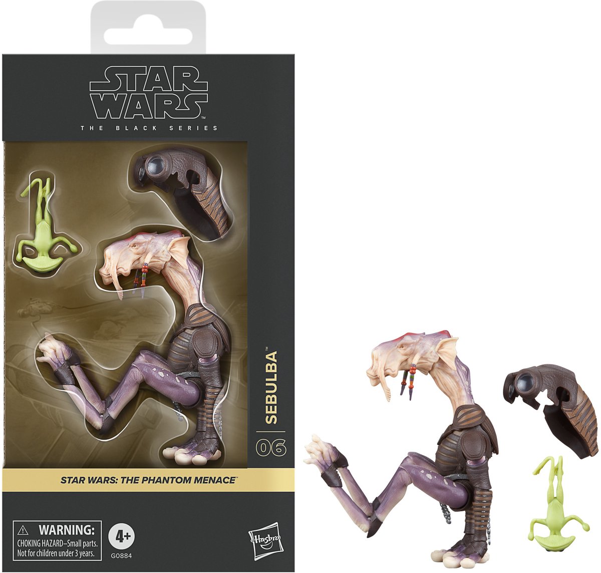 Hasbro sebulba - star wars the black series - actiefiguur