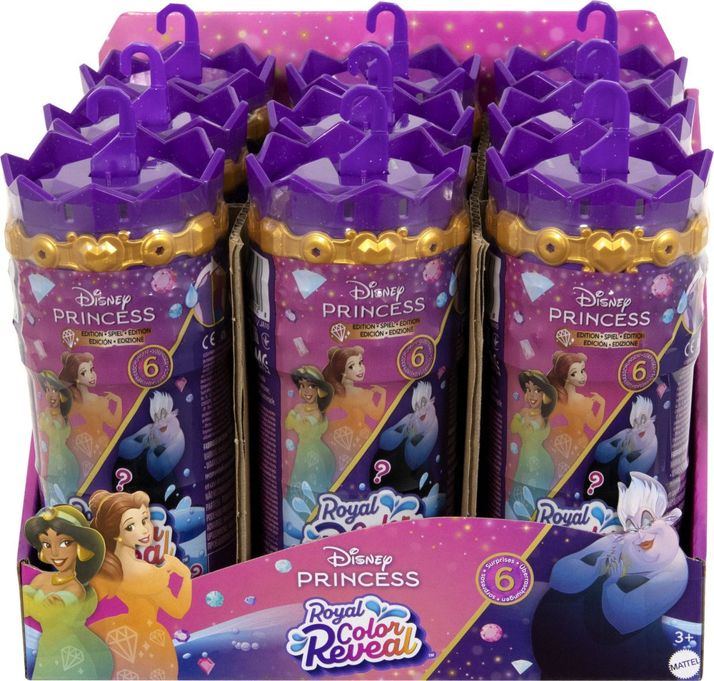 Mattel disney princess disney prinses koninklijke kleurverrassing kleine pop cdu