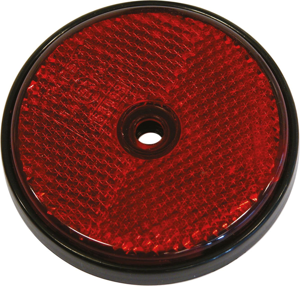 Carpoint reflectoren rond 70 mm rood - 2 stuks