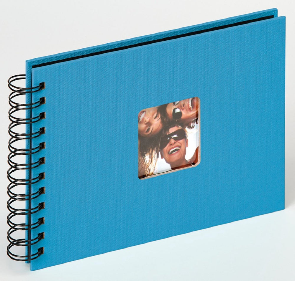 Walther sa-109-u fun - spiraal album - formaat 23 x 17 cm - oceaanblauw